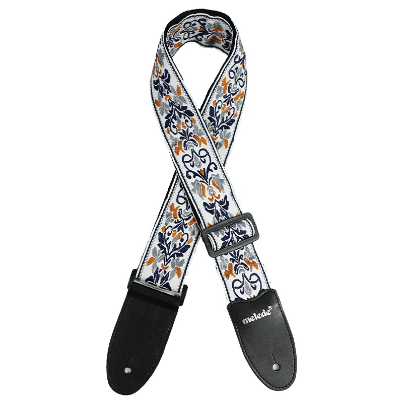 M-PL-JC2702YE New Jacquard Woven Guitar Strap