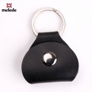 Genuine leather Pick Holder Keychain