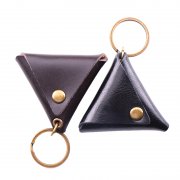 Beautiful Genuine Leather Triangle Leather Pickpocket Leathe